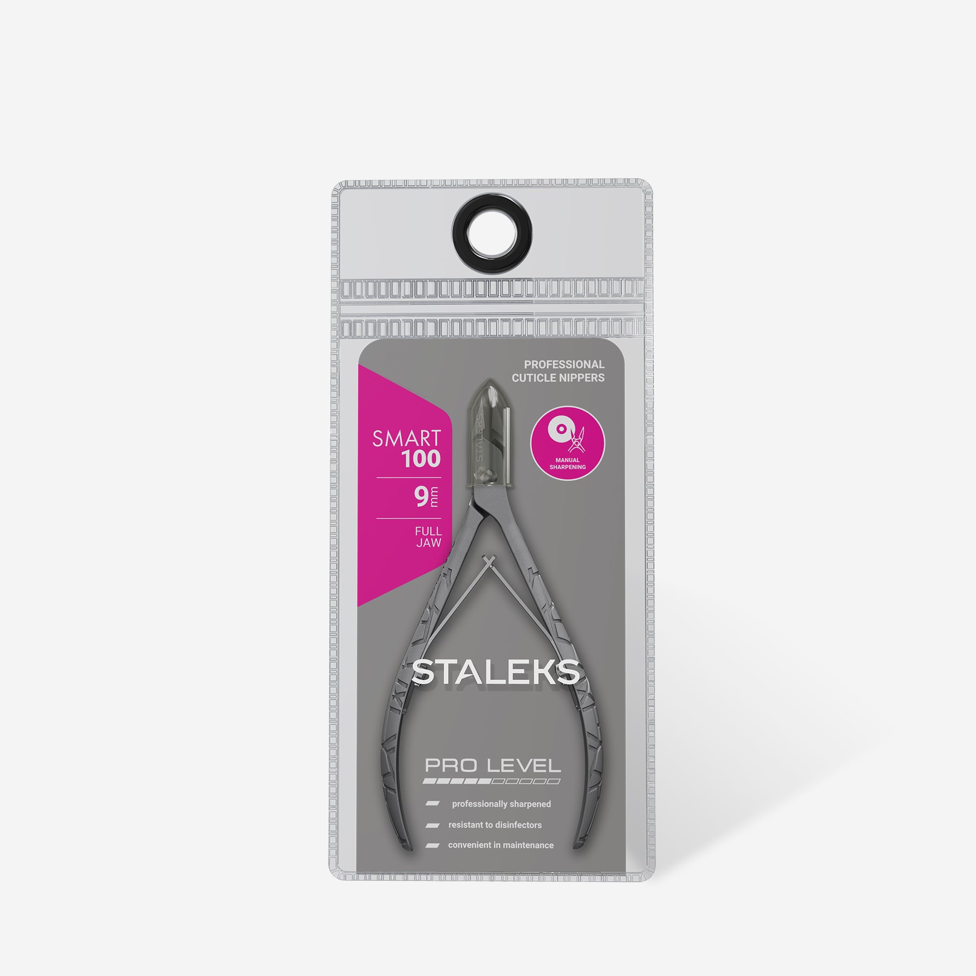 STALEKS SMART 100 Professional cuticle nippers, 9 mm
