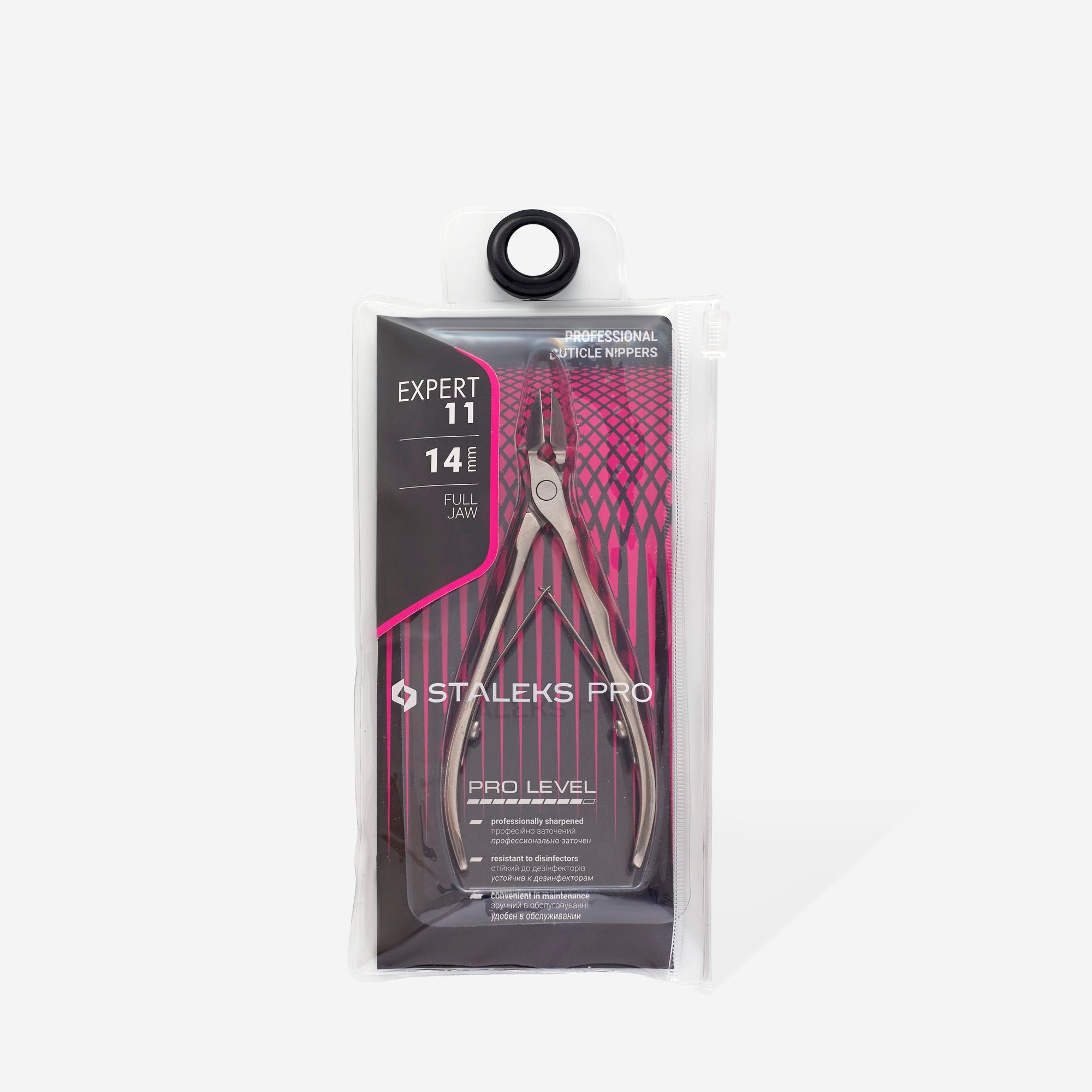 STALEKS EXPERT 11 Professional cuticle nippers, 14 mm