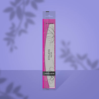 STALEKS EXPERT 40 Crescent mineral nail file, 150/150 grit (1 pc)