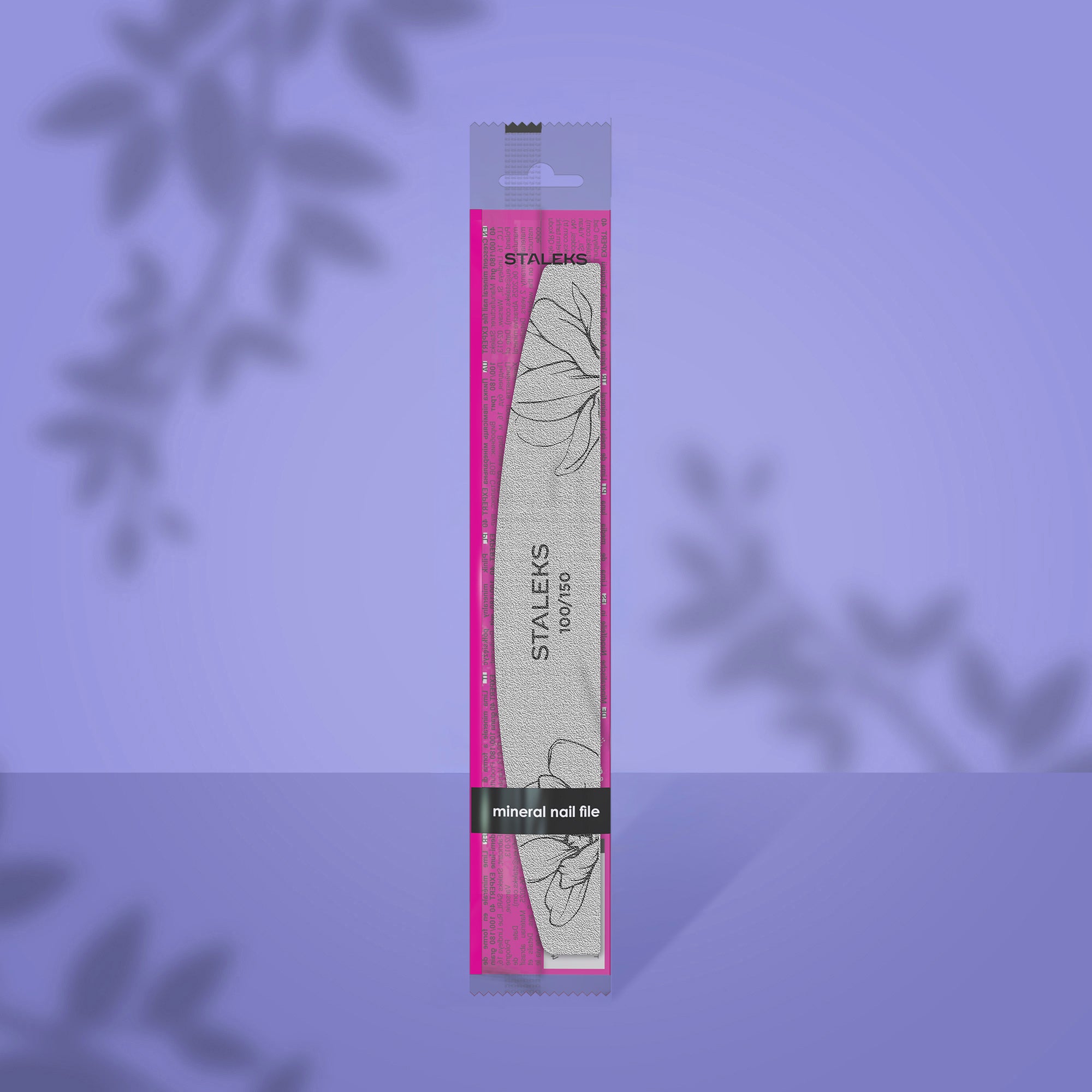 STALEKS EXPERT 40 Mineral yarım ay tırnak törpüsü, 100/150 grit (1 adet)