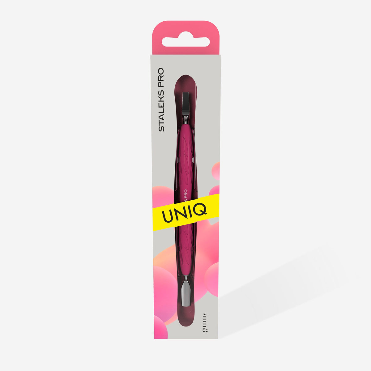 STALEKS UNIQ 10 TYPE 5 Gummy Dar yuvarlak et itici ve çalışma kısmı düz olan et itici