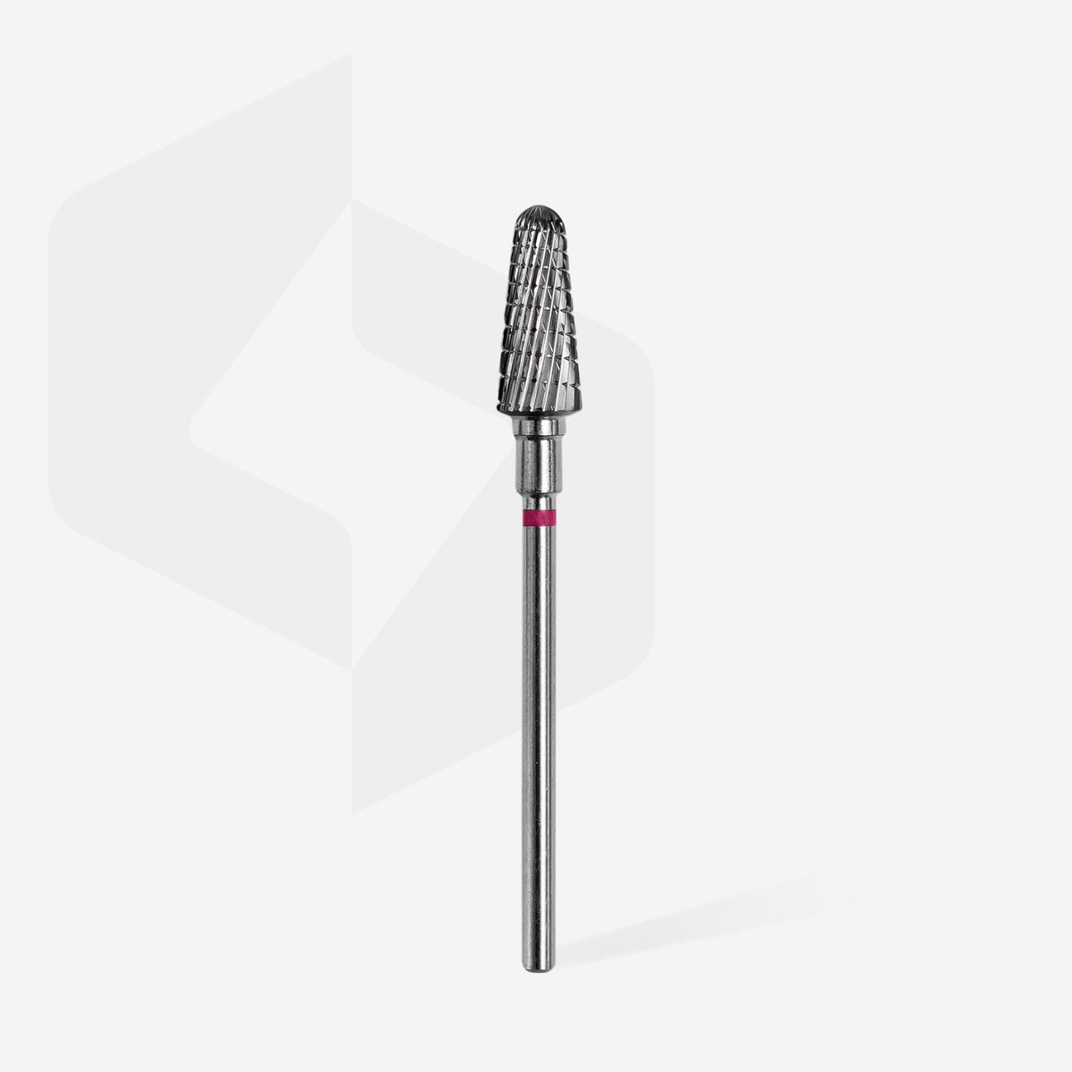STALEKS EXPERT Carbide nail drill bit frustum purple, head diameter 6 mm, working part 14 mm